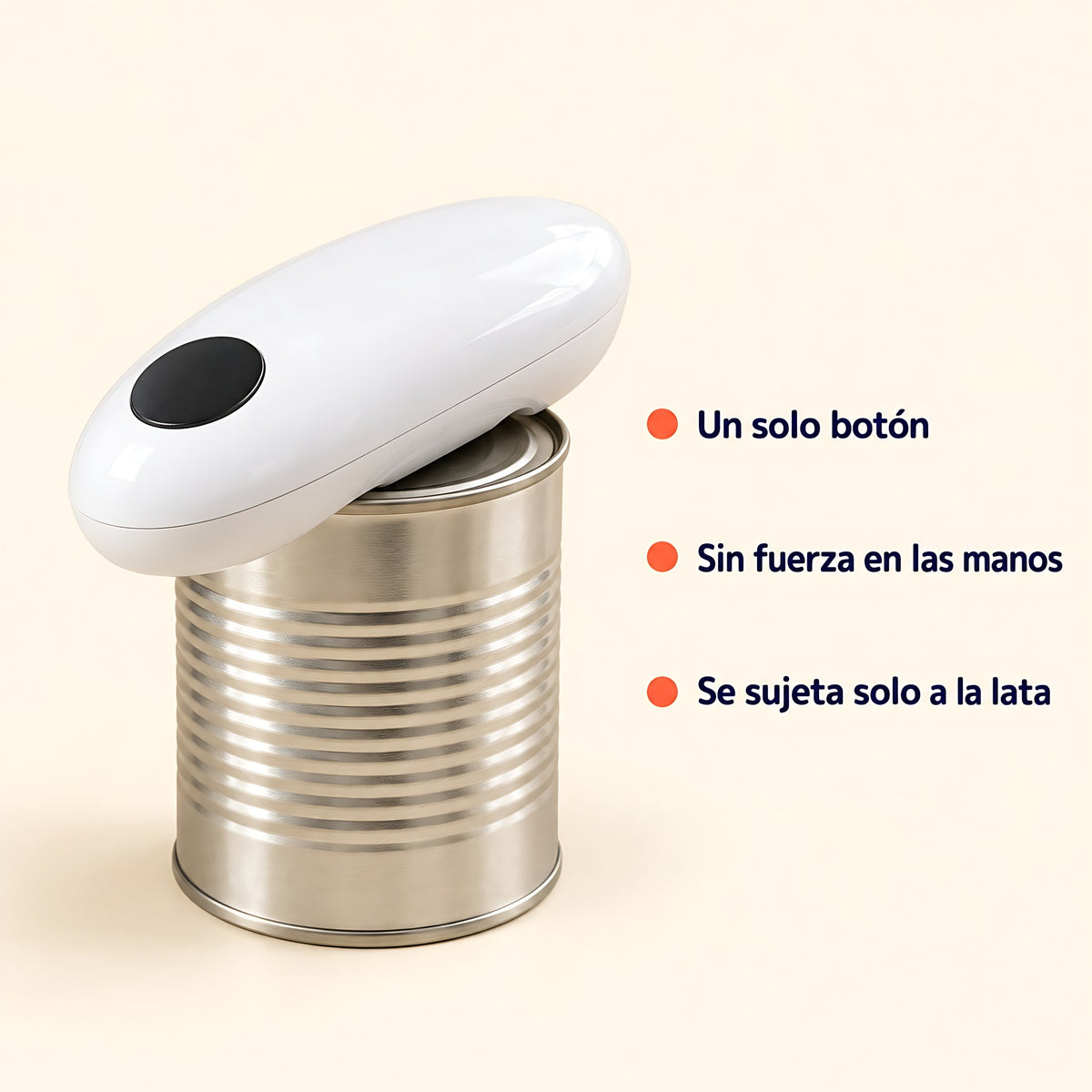 Abrelatas eléctrico manos libres: ventajas