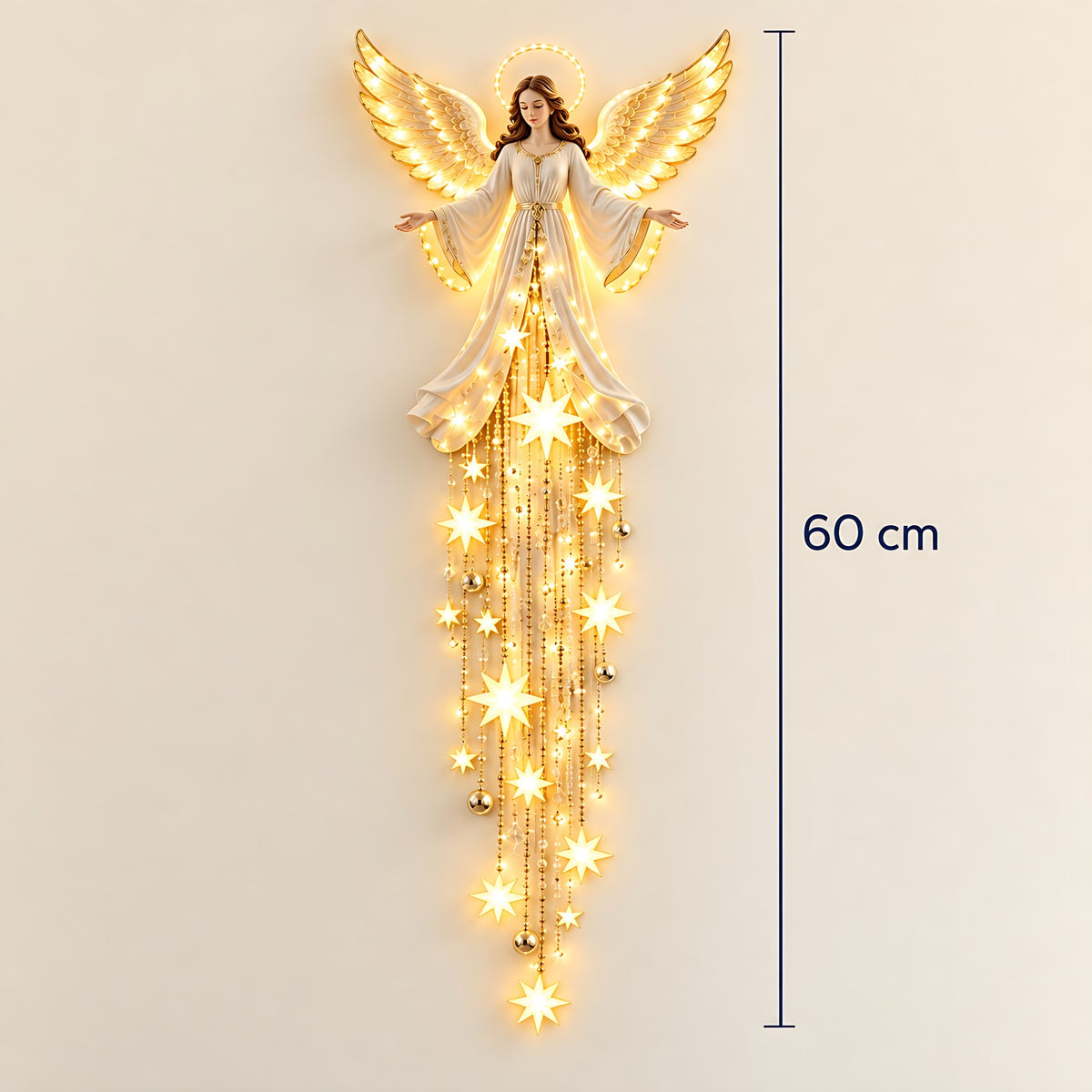 Lámpara de pared Ángel de luz: medidas
