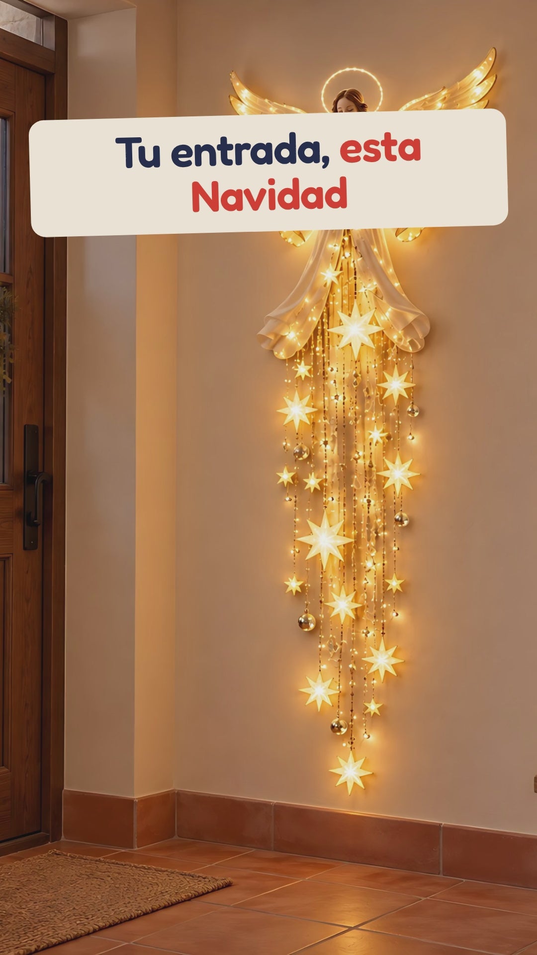 Así luce el ángel de luz